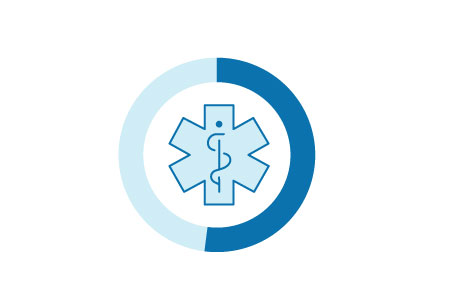 avoid medical care icon